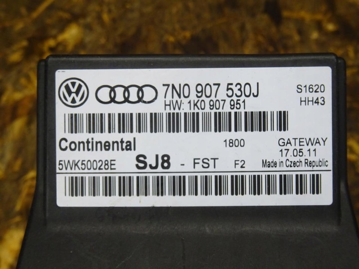фото №10, Sharan 7n audi a3 8p ttrs tt 8j модуль блок управления  gateway 7n0907530j