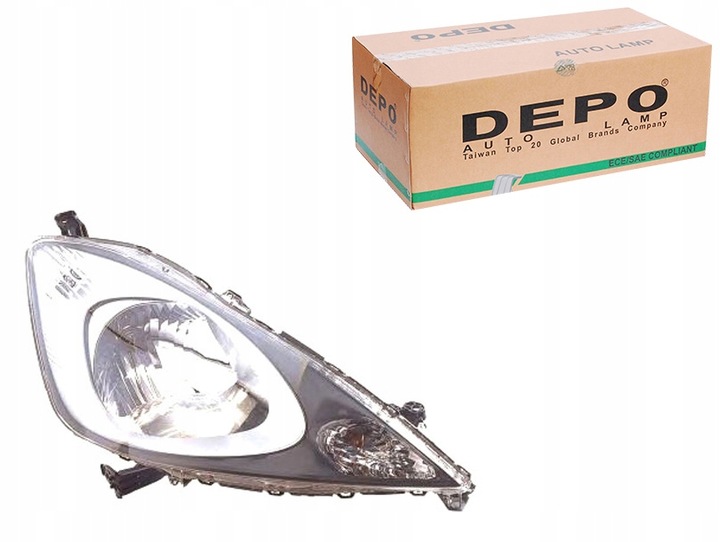 фото №1, Фара h4 електричний механічний колір вкладиш: c