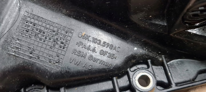 фото №9, Q3 83a поддон масляная основание масла 2.0 tfsi dhh 06k103598ac