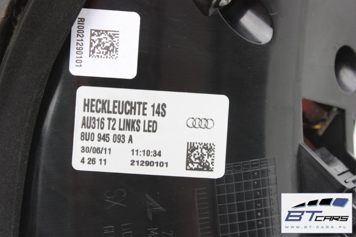 фото №15, Audi q3 зад бампер заднее + крышка багажника лампы led pod hak 8u 8u0945093a