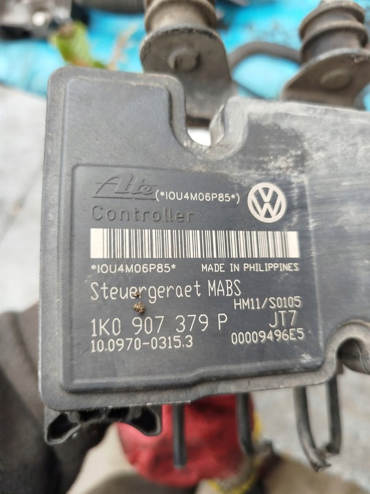 фото №8, Насос abs vw golf 5 v audi a3 8p octavia 2 ii 1k0907379p