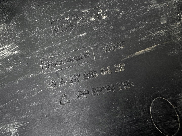 фото №13, Mercedes s klawa купе w217 спойлер бампера зад дифузор карбон org!