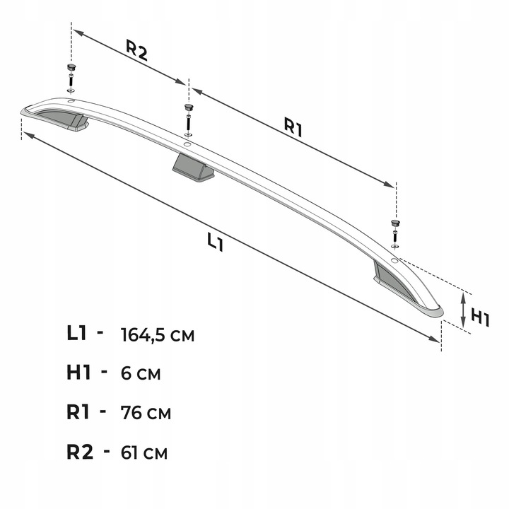 фото №8, Рейлинги крышные багажник do volkswagen touareg i 7l 2002-2010