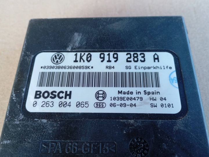 фото №7, Модуль pdc зад volkswagen golf plus 1k0919283a