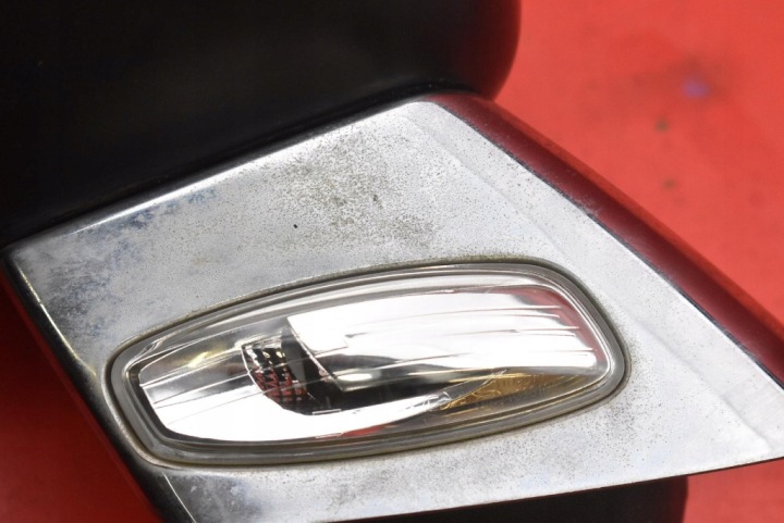 фото №15, Зеркало правое красный eu 0207156 citroen c3 2 ii 09-13 5+2 pin
