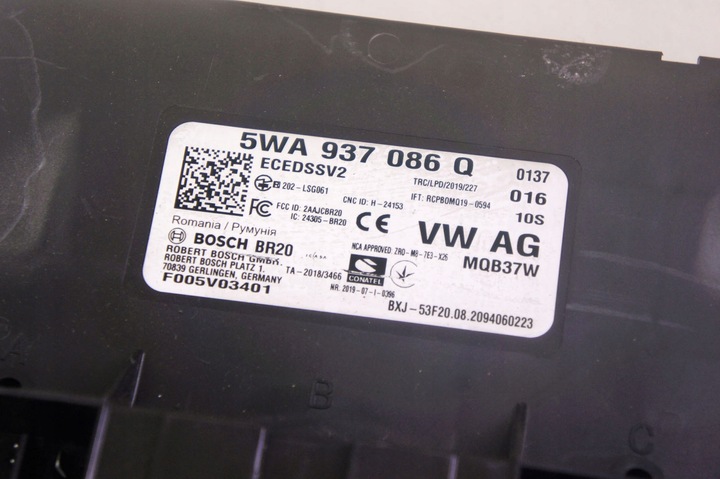 фото №5, Pm248 skoda octavia iv модуль комфорта 5wa937086q