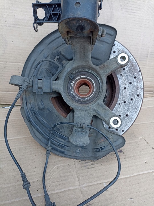 фото №10, Mercedes w117 cla250 поворотна опора амортизатор mcpherson  амортизатор ступиця лівий перед