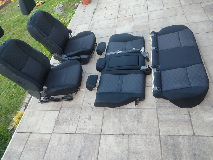 фото №8, Сидіння диван перед зад комплект з подушками подушка безпеки nissan qashqai ii j11