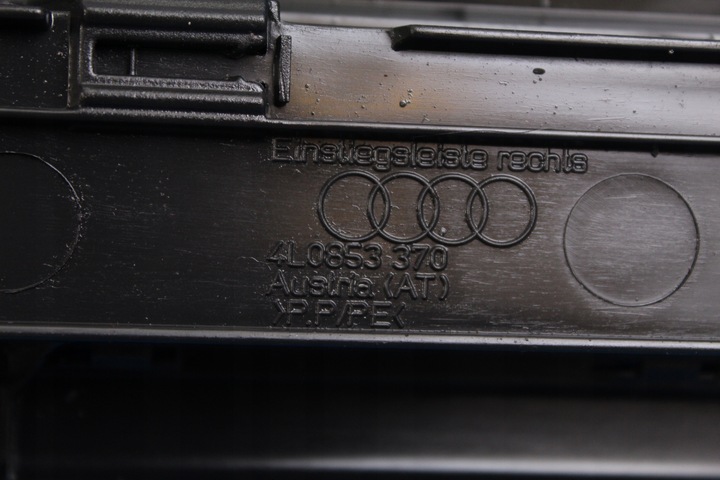 фото №10, Audi q7 4l защитные накладки порогов планки пороговые комплект 4l0853369b 4l0853370b 2015r