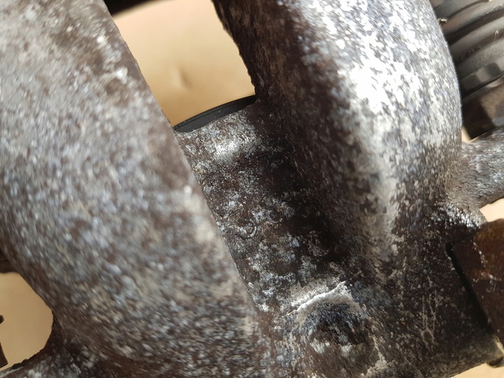 фото №12, Суппорт тормозной + скоба левый зад opel zafira b astra h 38mm исправный