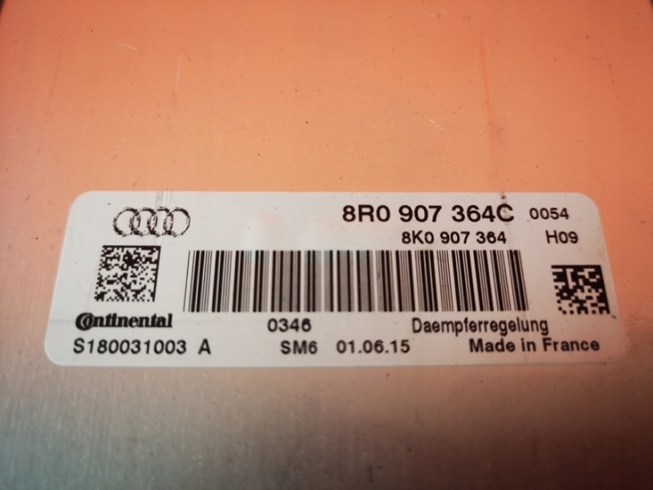 фото №8, Audi a5 8t рестайлинг модуль блок управления  подвески 8r0907364c / 8k0907364