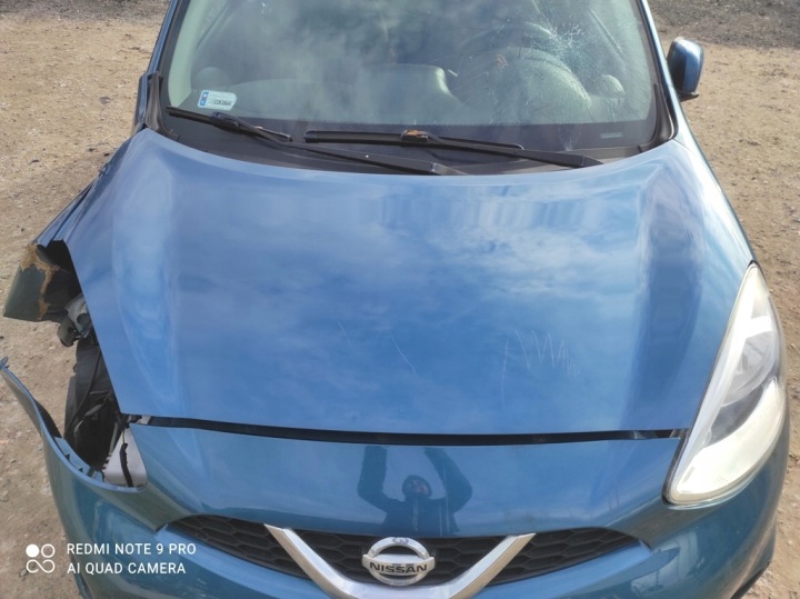 фото №4, Стекло задняя крышки зад 2013 nissan micra k13 рестайлинг