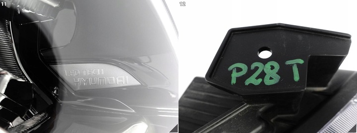 фото №12, Hyundai kona электрический рестайлинг 20- лампа полный led tech правая перед европа