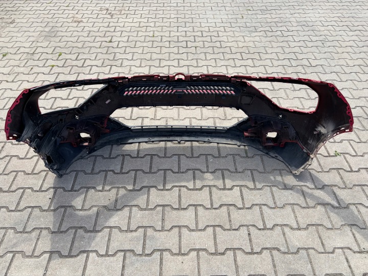 фото №9, Citroen c4 iii бампер перед 6xpdc 9834692580 накладка хром