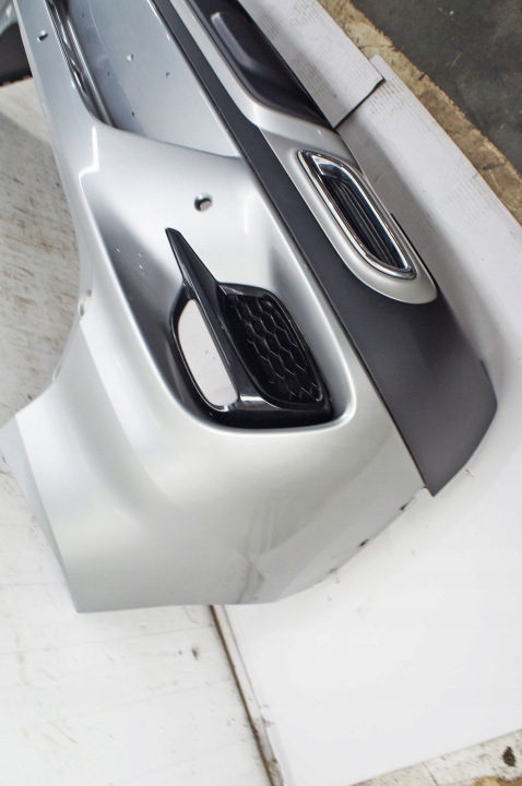 фото №7, Tl165 mg zs ^ задний бампер серебряный 5mbc