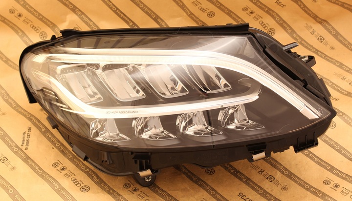 фото №1, Mercedes c-klasa w205 fl рестайлінг 18-21 лампа повний led