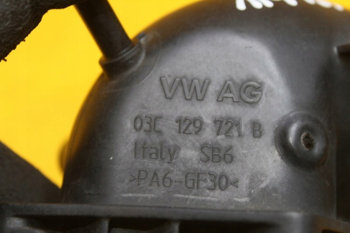 фото №7, Труба дроссельной заслонки vw touran 1.4 tsi blg 03c129721b