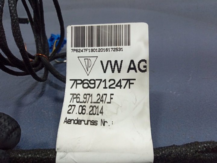 фото №7, Vw touareg ii 7p жгут установка потолок 7p6971247f