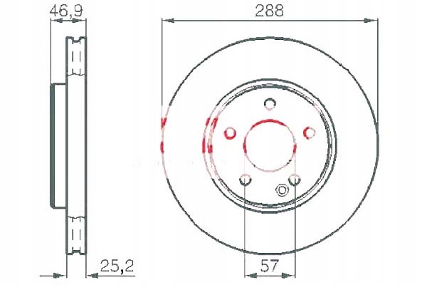 фото №2, Kamoka комплект диск тормозных kam, 1031634
