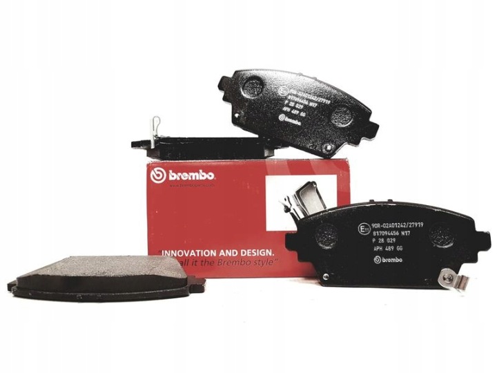 фото №16, Brembo p 28 029 комплект тормозные колодки тормозных, тормоза дисковые