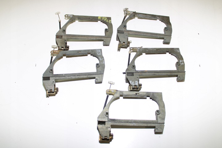 фото №7, Bmw e38 касета ручка ліва зад задня оригінал дорестайлінг алюмінієвий трос