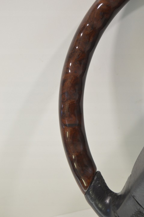 фото №9, Кермо шкіра дерево mercedes w140 c140 s клас рестайлінг графітова сірий