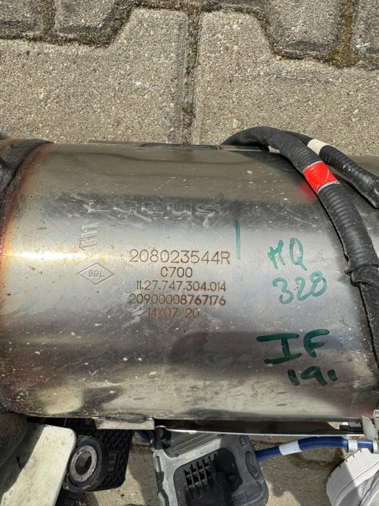 фото №8, Катализатор 227907850r 227907452r 227930491r 208023544r renault dci