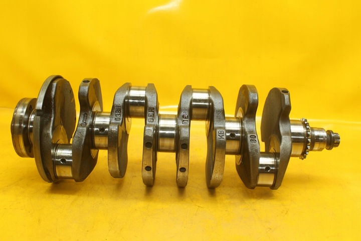 фото №10, Wał коленчатый з вкладыши номинал vw golf iv audi skoda 1.9 tdi agr 038c