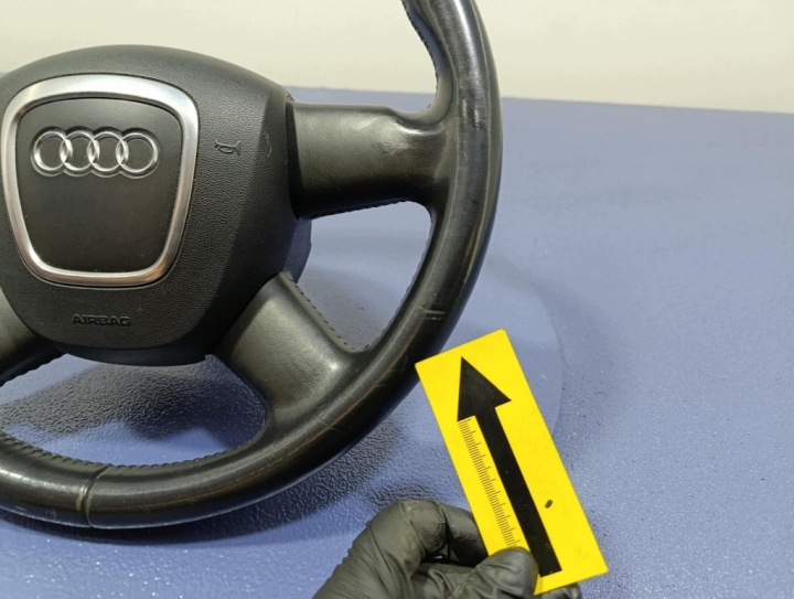 фото №8, Audi a3 8p рестайлинг 05-08 руль кожаный подушка подушка 8p0419091cd
