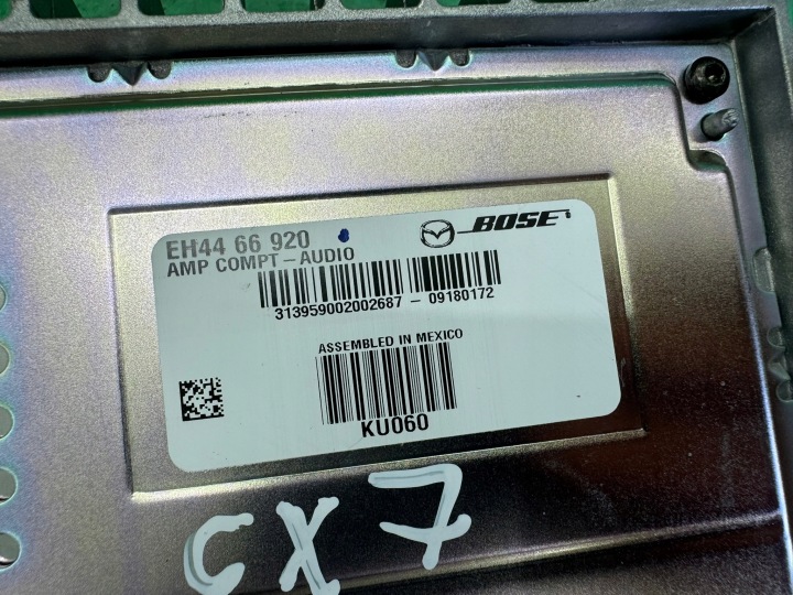 фото №7, Усилитель аудио радио bose eh4466920 mazda cx-7 рестайлинг 06-12