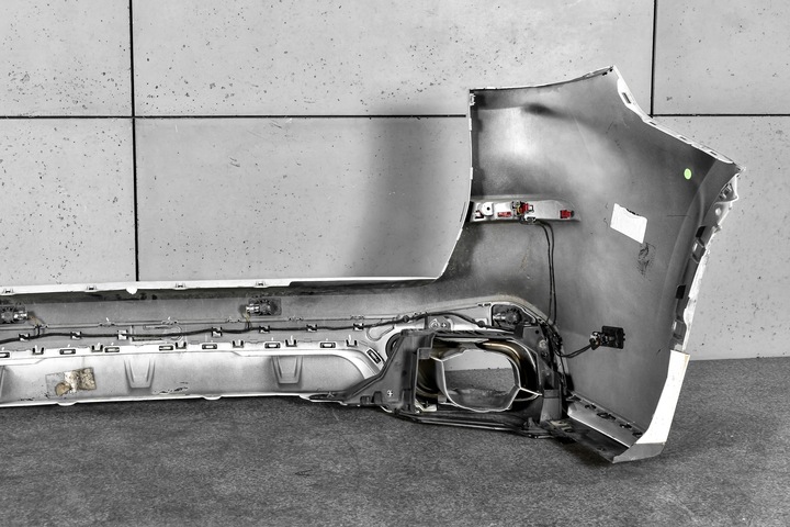 фото №11, Bmw x5 g05 бампер задний зад выхлоп wydechy наконечники м-пакет цвет a96