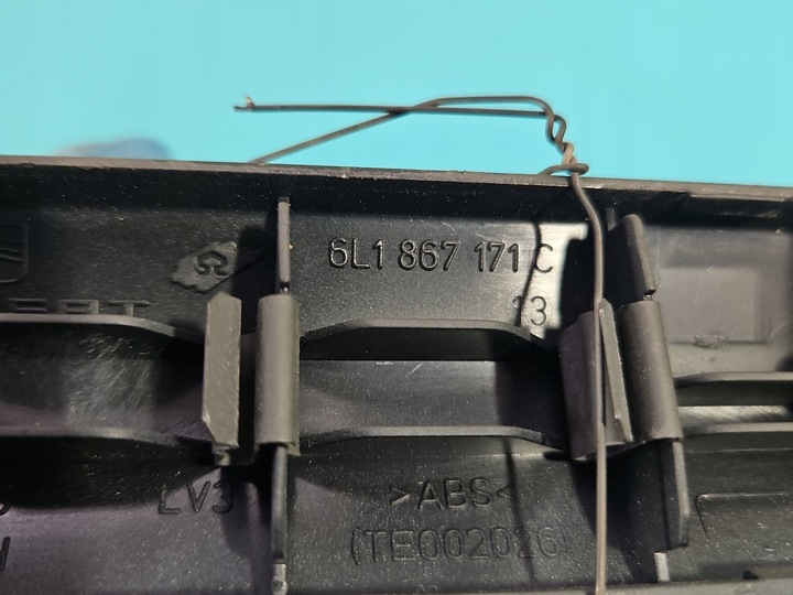 фото №8, Переключатель стекло seat cordoba ii 6l 6l1867171c eu