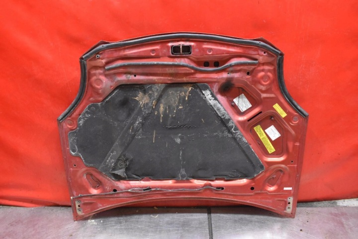фото №10, Капот крышка двигателя оранжевая mitsubishi eclipse 4 iv 4g 06-09