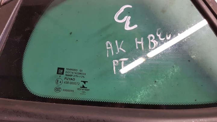 фото №9, Молдинг скло праве зад opel astra k hb