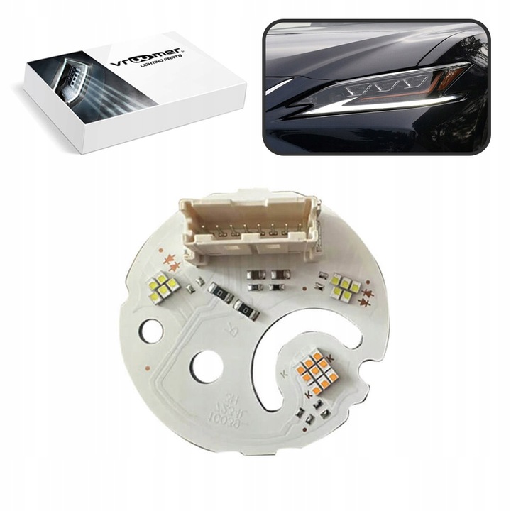 фото №1, Модуль плата led drl лампи фара lexus es xz10 300h 350 18-21 лівий