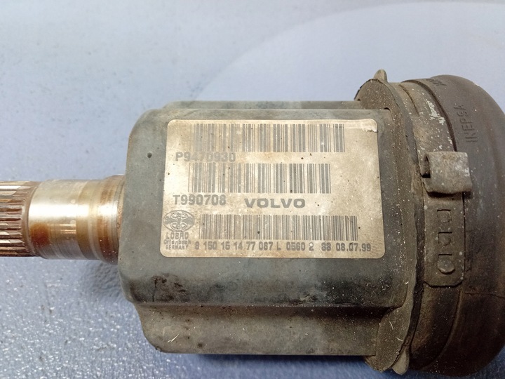 фото №4, Volvo s80 2.4 b піввісь ліва перед автомат 9470930