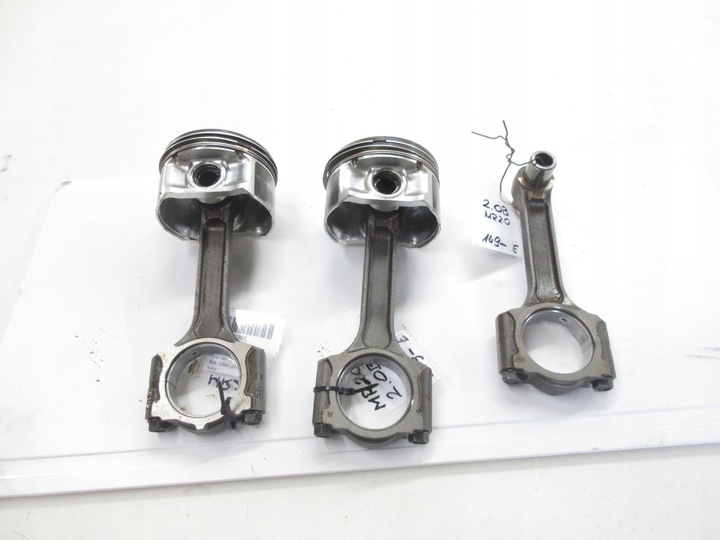 фото №6, Nissan qashqai j10 2.0 dci 16v 140 km mr20 поршень поршні шатун +0.50