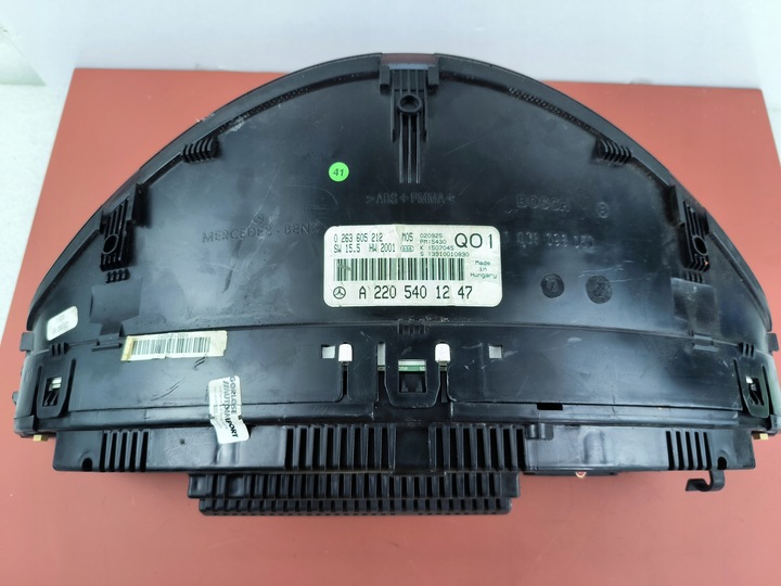 фото №6, Mercedes-benz s-clasa w220 спидометр приборы a2205401247