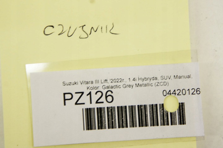 фото №6, Pz126 suzuki vitara iii датчик вихлопних газів 0261230562