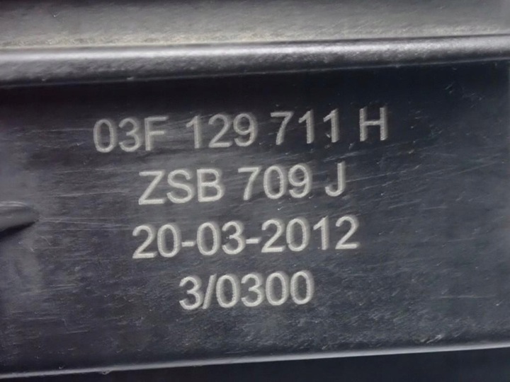 фото №9, Коллектор всасывающий оригинал 03f129711h 03f145749b skoda yeti 5l 1.2 tsi cbz 12r