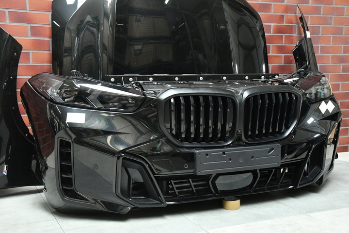 фото №5, Бампер капот pas лампи чорний led підсилювач bmw x5 g05 lci м-пакет 475