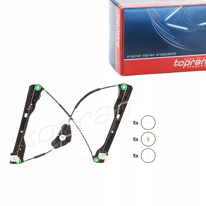 фото №1, Zest. napr. підйомника скла перед l do vw passat