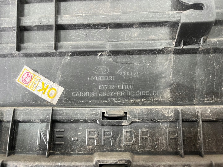 фото №13, Hyundai ioniq v 5 планка накладка двері задня права 87732-gi100