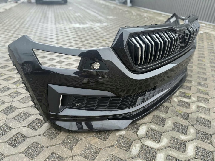 фото №11, Skoda kodiaq i рестайлинг спортлайн бампер перед передний распылитель. 4xpdc lf9r