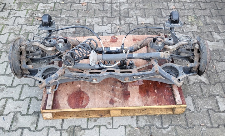 фото №2, Seat altea вісь задня підвішування супорт затискачі амортизатор ступиця