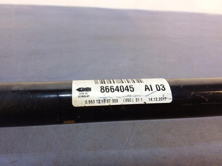 фото №4, Bmw 5 g30 2.0d 190km піввісь ліва зад 8664045