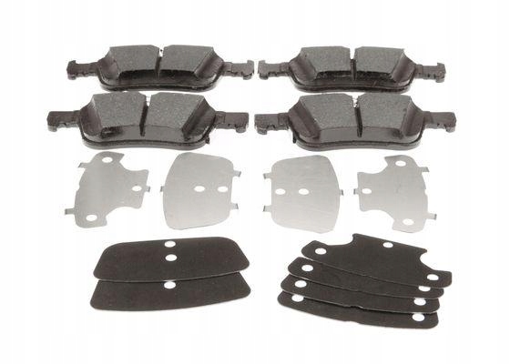 фото №16, Bosch гальмівні колодки гальмівні зад ford focus iv galaxy iii mondeo v kuga iii s-max
