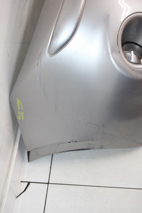 фото №10, Nissan note e11 рестайлинг 09r- бампер перед переднее ky0