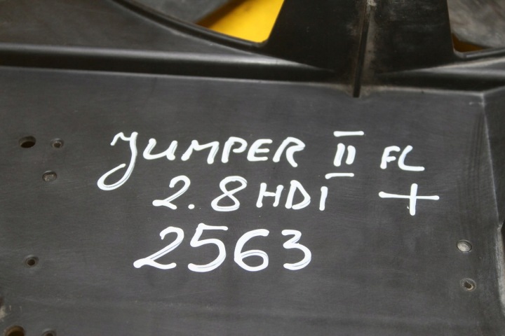 фото №9, Вентилятор охолодження радіатора (дифузор) jumper ii fl boxer ducato