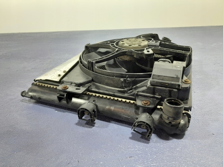 фото №4, Citroen c3 i 1.4 hdi радіатор основний  вентилятор 9653026580